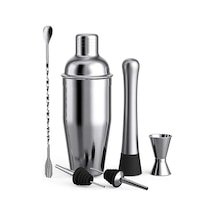 Novahub 6 Parça Kokteyl Seti 750ml Avantajlı Shaker Paketi, Ekstra Kapasiteli