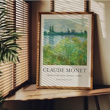 Monet Çerçevesiz Poster, Modern Dekoratif Çerçevesiz Poster, Tablo, Monet-7, 30 X 40