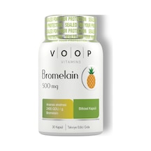Voop Bromelain 500 MG Ananas 30 Bitkisel Kapsül