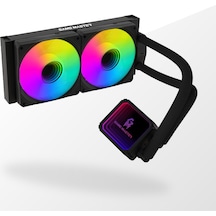 Game Master 2 Fanlı Argb 240mm Watercooler Siyah Sıvı Soğutma