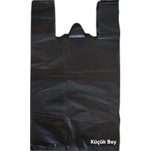 Siyah Atlet Poşet Küçük Boy Adetli