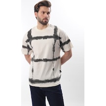 Madmext Ekru Bisiklet Yaka Baskılı Basic Erkek T-shirt E7109 Ekru Madmext Ekru Bisiklet Yaka Baskılı Basic Erkek T-shirt E7109 Ekru
