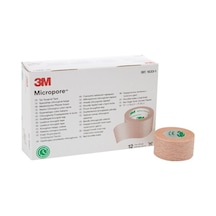 3M Micropore Medical Tape 1533-0 12.5 mm X 9.1 m Tan 1 Kutu/24 Adet