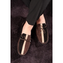 Colore Hakiki Deri Erkek Günlük Ayakkabı, Loafer Ayakkabı, Hafif Ayakkabı, Süet Loafer