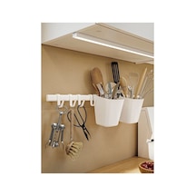 Ikea Sunnersta 7 Parça Mutfak Ve Banyo Askı Seti 60 X 14 X 13 Cm Beyaz