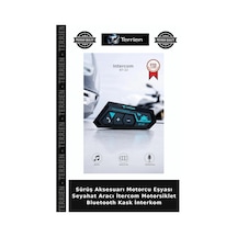 Sürüş Aksesuarı Motorcu Eşyası Seyahat Aracı İtercom Motorsiklet Bluetooth Kask İnterkom