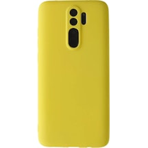 Newface Xiaomi Redmi Note 8 Pro Kılıf First Silikon - Sarı