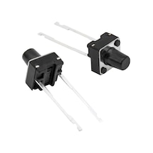 Ayt Tact Switch Şaseli 6x6x3.5 Mm 2 Bacak Ic-200a C9 Buton
