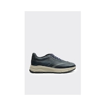 Derinet Hakiki Deri Bağcıklı Erkek Sneaker Laci Laci