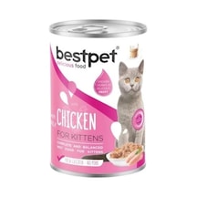 Bestpet Tavuklu Ve Sütlü Yavru Kedi Konservesi 400 Gr