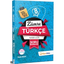 Hiper Zeka Yayınları 8. Sınıf Lgs Zümre Türkçe Soru Bankası Yni