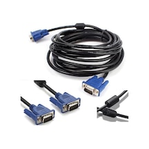 10 Metre Vga Kablo Projeksiyon Monitör Lcd