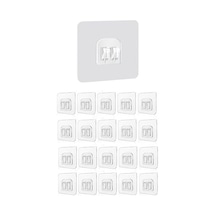 1. Ürün Başlığı: 20'li Çiftli Banyo Köşe Rafı Yedek 60x60mm - 20 Parça Ekonomik Paket Güçlü Raf Tutucu Seti