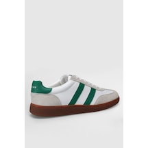 Lufian 111230322 Mike Sneaker Erkek Deri Ayakkabı Yeşil
