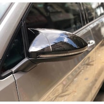 Vw Golf 7 7.5 Batman Yarasa Ayna Kapağı Piano Black Abs Plastik