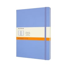 Moleskine Classic Sert Kapak Çizgili Defter 19x25 Hydrangea Blue