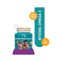 Vitago Kids Gummies Bitkisel Omega 3 Takviye Edici Gıda 60 Tablet