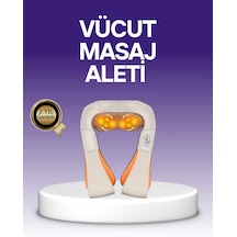 Ovmalı Boyun Ve Sırt Masaj Cihazı Çok Renkli