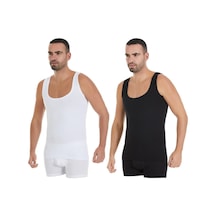6'lı Paket Erkek Modal Derin Yaka Atlet 001