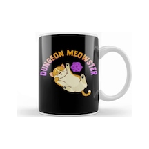 Funny Dungeon Meowster Fantasy Gaming Pun Kupa Bardak Porselen Karışık