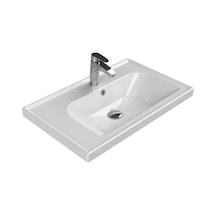 Turkuaz Seramik Cerastyle Frame 70 x 45 CM Etajerli Lavabo