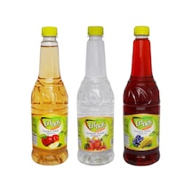 Ennas Sirkeleri Beyaz Sirke 750 ML + Üzüm Sirkesi 750 ML + Elma Sirkesi 750 ML