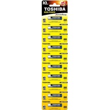 Toshiba High Power Serisi Alkalin AAA İnce Kalem Pil 10'lu