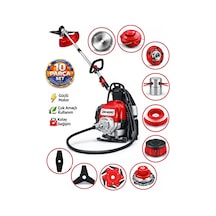 Dragro German Drg-10 + Sırt Tipi Benzinli Ot Çalı Çim Biçme Tırpanı + Full Set Hediyeli R