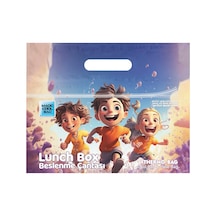 2 Adet Magic Cool Bag Lunch Box Gıda Poşeti Çok Renkli