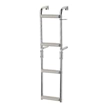 Foldable Ladder.Inox 316.For Narr.Transom.2 2 Steps.90⁰