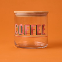 Raklee Dia Retro Kapaklı Cam Kavanoz - Renkli - 600 Ml Çok Renkli