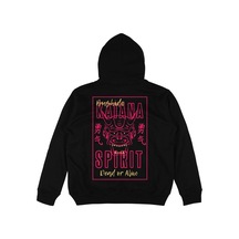 Katana Siyah Oversize Unisex Kapüşonlu Sweatshirt Hoodie Siyah