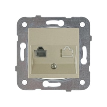 Viko Artline Novella Bronz Tekli Nümeris Telefon Çerçevesiz - 92605232