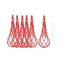 Suntek 6 Adet Karpuz Ağı Kabak Destek Bal Kavunu Kırmızı