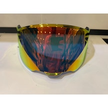 Kask Camı Axxis V-31b Revo Red Panther 2026 Çok Renkli