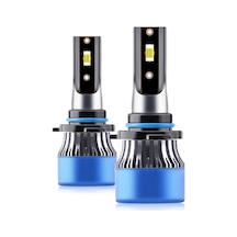 Q2 Led Araç Farları, Ip68 Su Geçirmez, 6000lm Işık, 9005/hb3/h10 Bağlantı, 2 Adet Set
