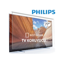 Philips Uyumlu 77oled909 Tv Ekran Koruyucu - 77" İnç 194 Ambilight 4k Uhd Google Oled