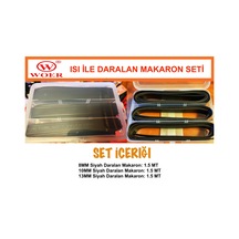 WOER ısı ile daralan makaron Seti 8-10-13 mm (1.5mt her ölçüden)