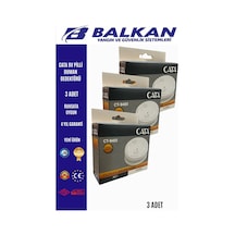 9v Pilli Duman Dedektörü 3 Adet