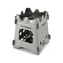 Mufunye Kamp Titanyum Odun Sobası, Ultralight Folding - Taşınabilir Ve Kolay Kullanım Çok Renkli