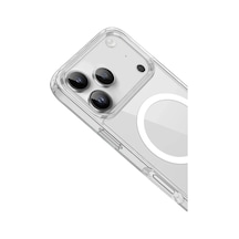 Apple İphone 18 Pro/17 Pro Pc Real Magsafe Kapak - Şeffaf 0.2M-Çok Renkli