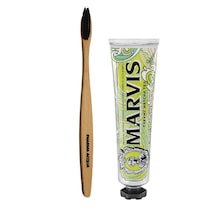 Marvis Creamy Matcha Tea Diş Macunu 75 ML + Pharma Acqua Bambu Diş Fırçası