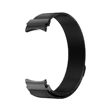 Galaxy  Uyumlu  Watch  Uyumlu  4 44mm Kordon Milano Loop Siyah