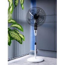 Avesta Poyraz 18'' İnç Ayaklı 5 Kanatlı Zaman Ayarlı Güçlü Sessiz Motor