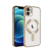 Apple Uyumlu iPhone 11 - Kılıf Kamera Korumalı Magsafe Wireless Şarj Destekli Demre Kapak