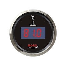 Mors Dijital Hararet Göstergesi 12-24 Volt Siyah
