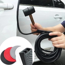 Araç Kapı Koruma Fitili Siyah Renk Çarpma Çizilme Önleyici 5Metre (01) (Sts Oto Aksesuar)