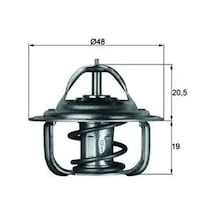 Opel Astra F Termostat 1.4 1994-1997 14se Mahle Tx192d