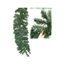 Yılbaşı Dekor Süsleri Yeşil Çam Dalı Garland 160 Cm
