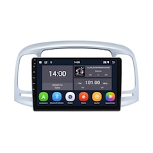 Hyundai Accent Era Android Multimedya Sistemi 2006-2012 8+256 Gb Uyumlu Yazılımsal 9"